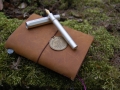 Midori Traveler's Notebook: Limited "Traveler's Star Edition" & Kaweco AL Sport (champagner)