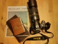 Nikon D40, Midori Traveler's Notebook (braun) & Limited "Traveler's Star Edition"