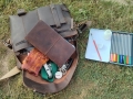 unterwegs mit dem Midori Traveler's Notebook (braun)